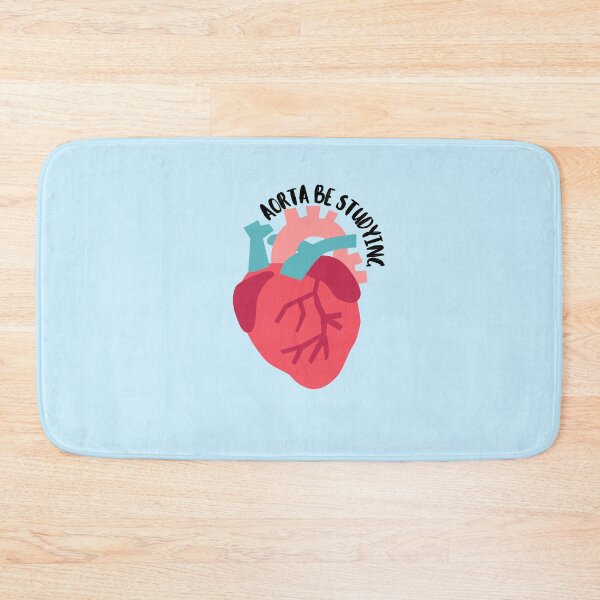 Item preview, Aorta Be Studying - Anatomical heart med student humor designed and sold by Crafty-Anomaly.