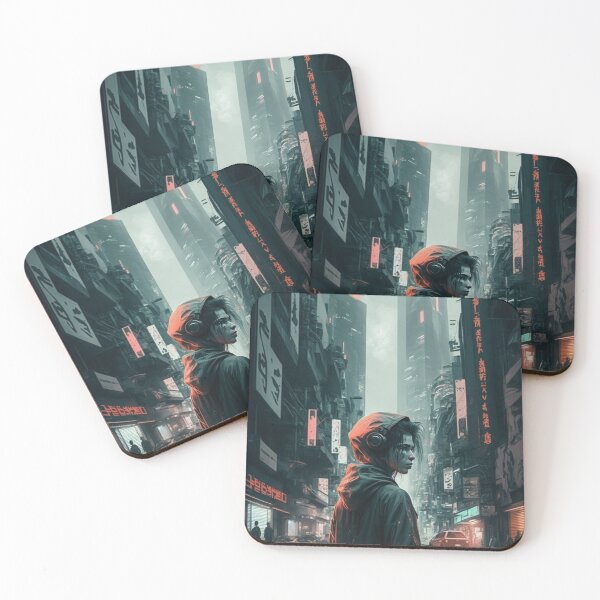 Item preview, Tokyo Japan Cyberpunk Travel Poster designed and sold by artra-shop.