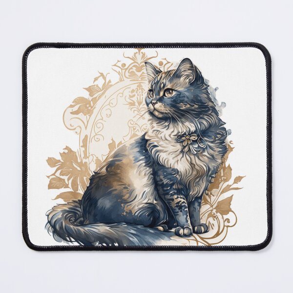 Item preview, Manx Cat Portrait designed and sold by faithsdesign.