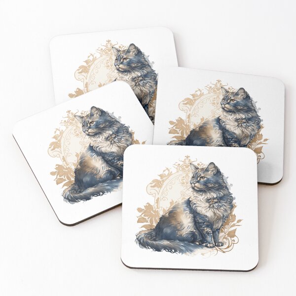Item preview, Manx Cat Portrait designed and sold by faithsdesign.
