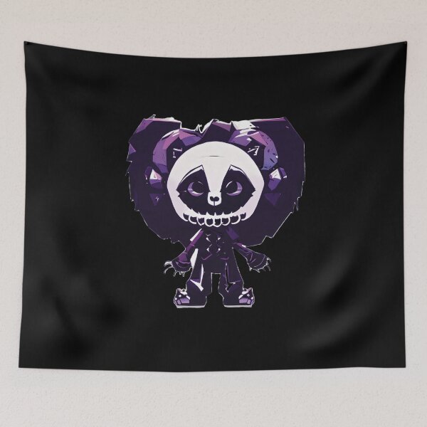 Aperçu de l'œuvre Ours en peluche goth squelette créée et vendue par Goatonfire.