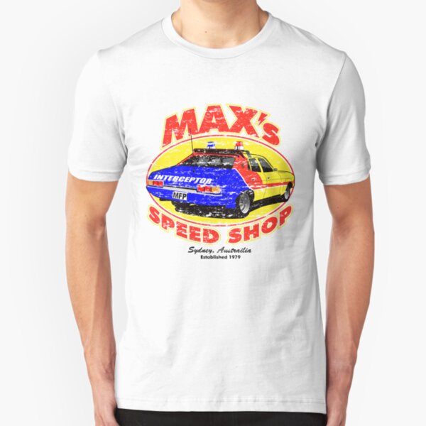 Mad Max's Speed shop Slim Fit T-Shirt