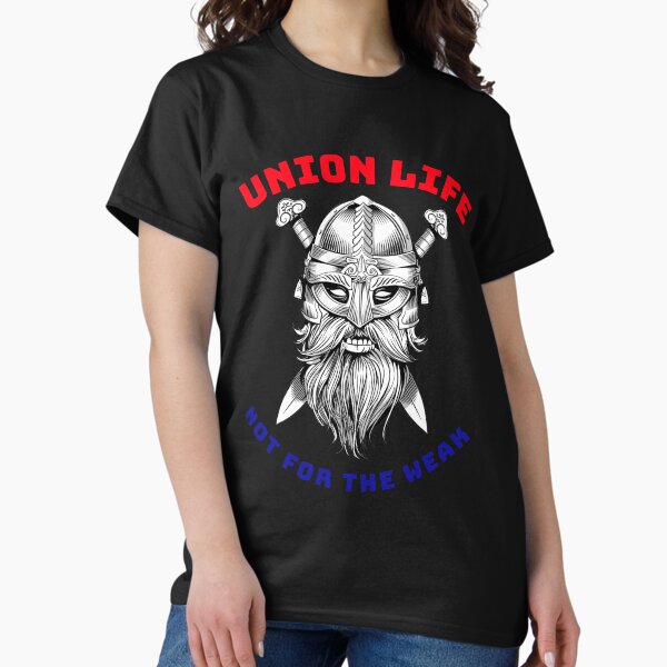 Aperçu de l'œuvre Viking Union Life Pas pour les faibles RWB créée et vendue par TeamsterLife.
