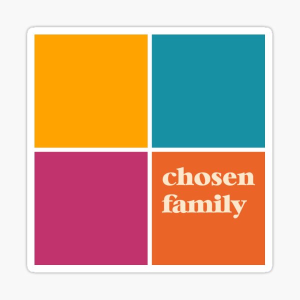 Item preview, Chosen Family Squares designed and sold by AnnbleBee.