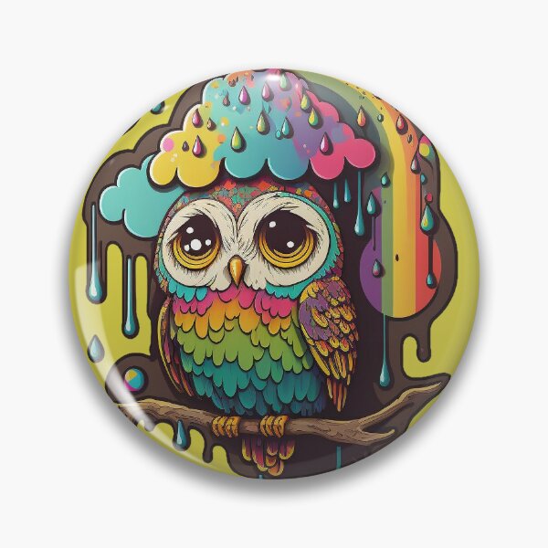 Item preview, Rain-bow Owl designed and sold by Black-Glove.