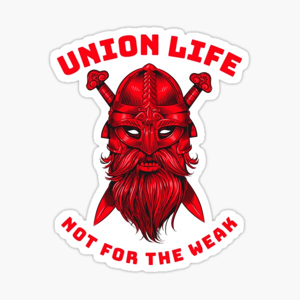 Aperçu de l'œuvre Viking Union Life Pas pour les faibles RR créée et vendue par TeamsterLife.