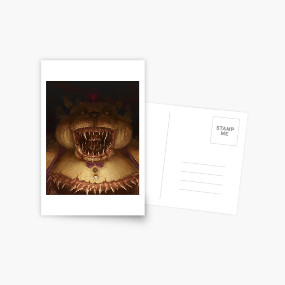 Nightmare Fredbear Art Print for Sale by arclor