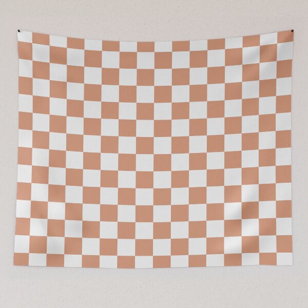 Item preview, Orange Checkerboard designed and sold by zibziby.