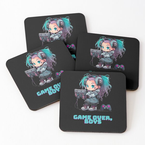 Item preview, Gamer Girl, Game over Boys Fun Gaming Woman Design designed and sold by barretp27.