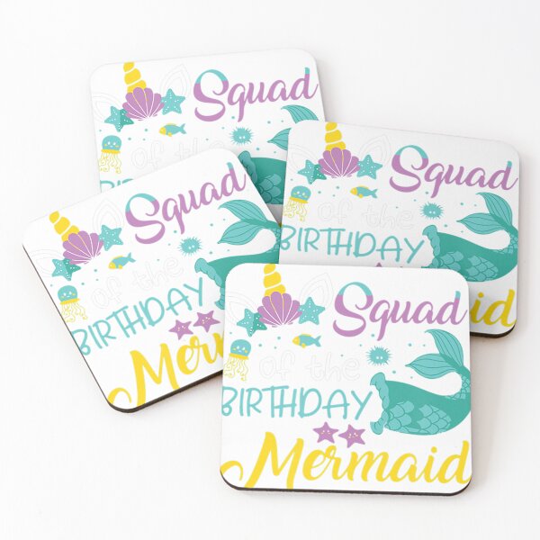 Item preview, Squad Of The, Mermaid, Party Mermaid Squad  designed and sold by telnovybettl.