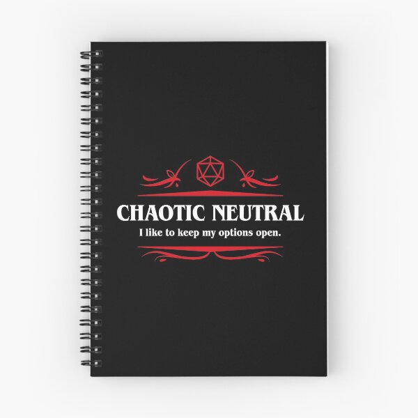 Item preview, Chaotic Neutral Quote Tabletop RPG Addict designed and sold by pixeptional.