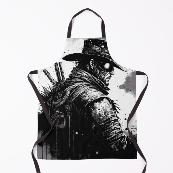 Item preview, Inky Post-Apocalyptic Cowboy designed and sold by TortillaChief.