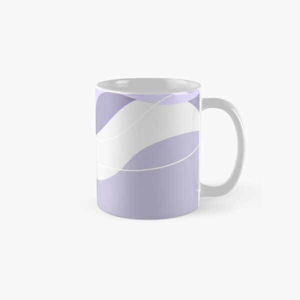 Porcelain mug Classic lavender plump