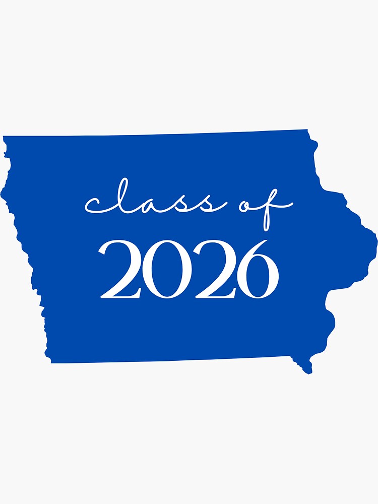 Class Of 2026 Sticker For Sale By Haleygdesigns Redbubble 4590