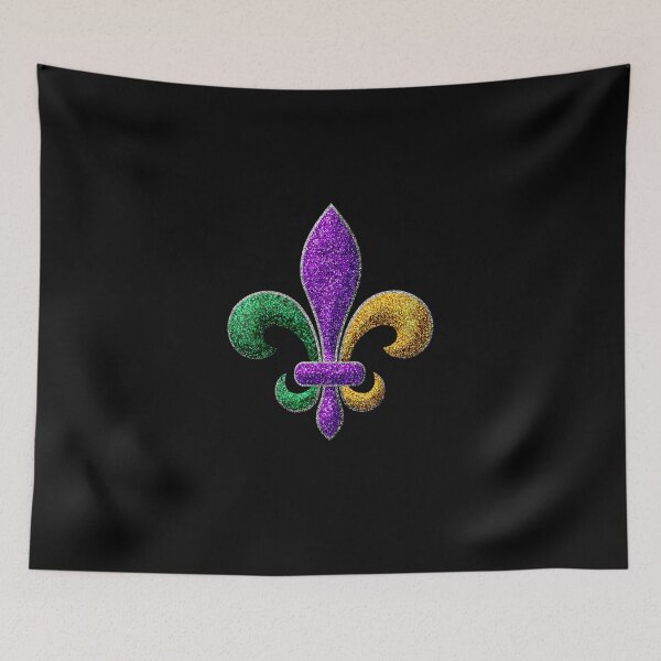 Artikelvorschau, Fleur De Lis Mardi Gras Karneval Symbol New Orleans Männer Frauen entworfen und verkauft von jounior ⭐⭐⭐⭐⭐.