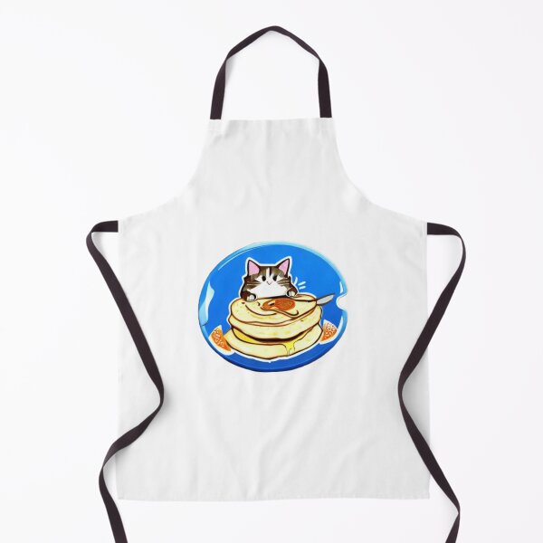 Artikelvorschau, Katze frisst Pfannkuchen 02 entworfen und verkauft von CheeseBlueprint.