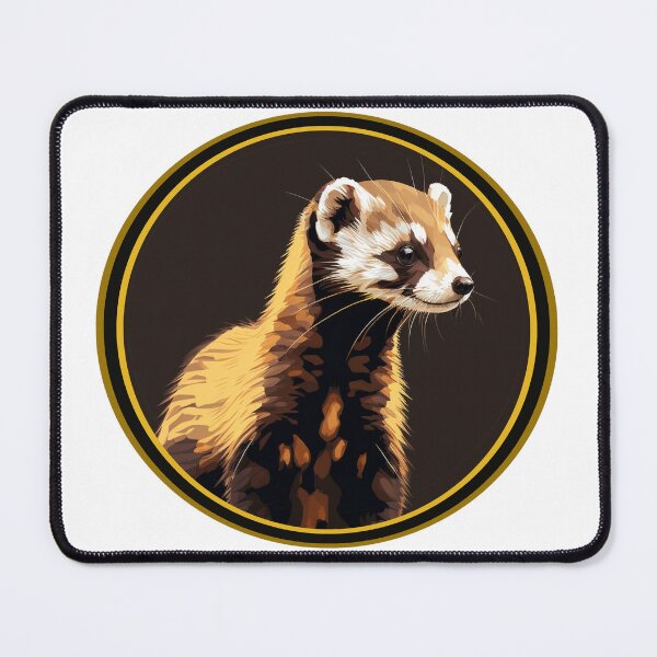 Item preview, Cute Ferret Face designed and sold by softgraphics.