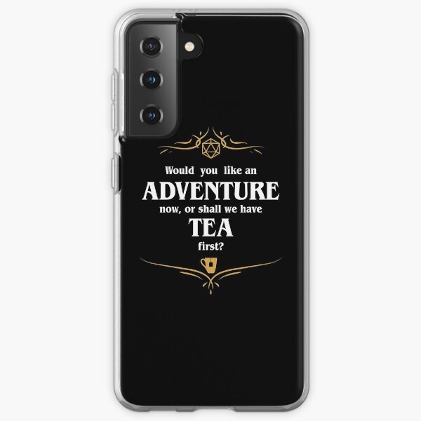 Adventure or Tea Tabletop RPG Addict Samsung Galaxy Soft Case