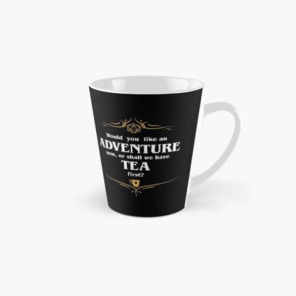 Adventure or Tea Tabletop RPG Addict Tall Mug