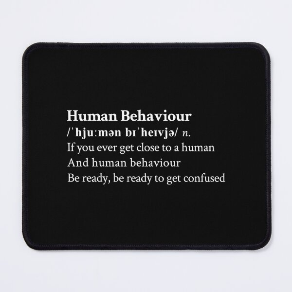 Item preview, Bjork Aesthetic Quote Lyrics Human Behaviour Black designed and sold by StickTheSong.