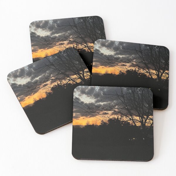 Item preview, Sun setting with clouds photo designed and sold by MilliesShoppe.