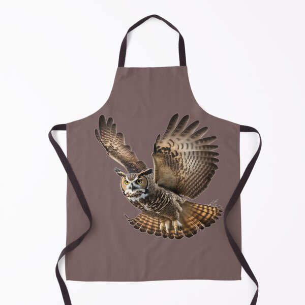 Item preview, Great Horned Owl Flying designed and sold by PharaohofSedona.