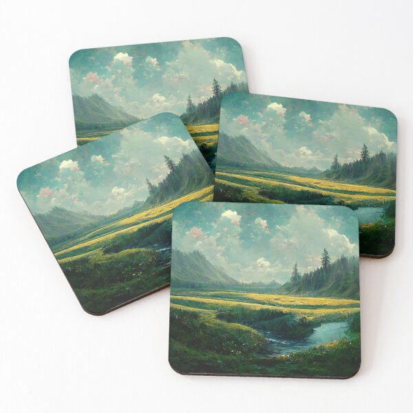 Item preview, Peaceful Nature Surreal Landscape designed and sold by DreamingAwake1.