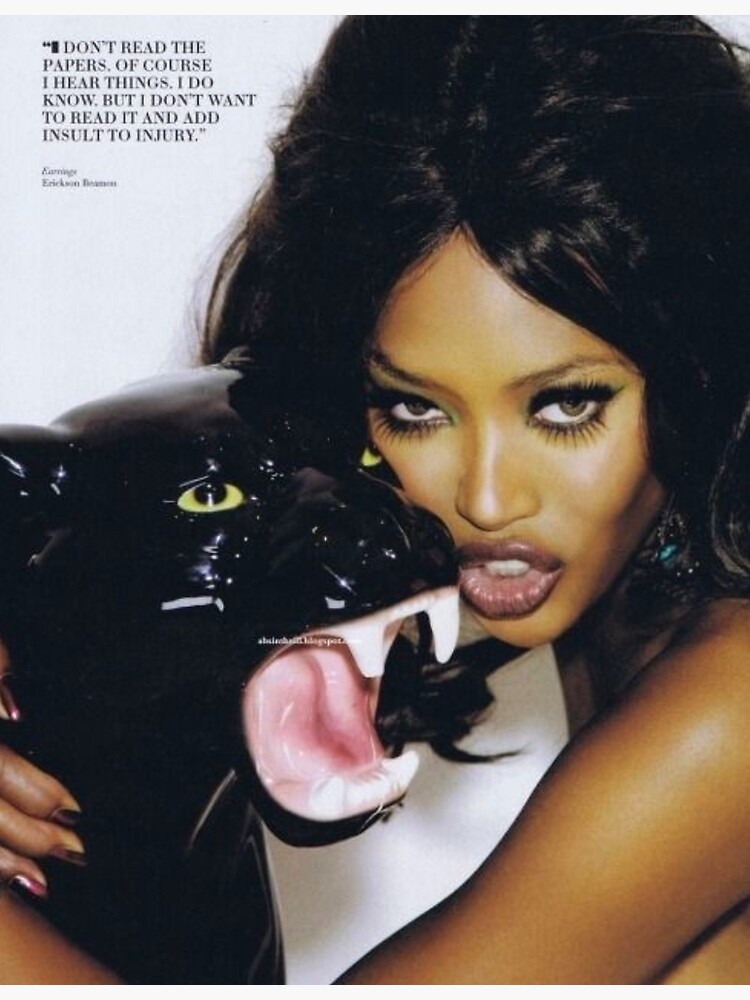 Thumbnail 3 of 3, Photographic Print, naomi campbell designed and sold by spoiledbratz.