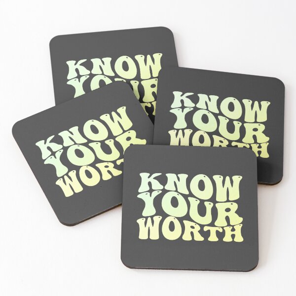 Item preview, Know Your Worth design designed and sold by hardscuffle.