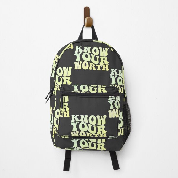 Item preview, Know Your Worth design designed and sold by hardscuffle.