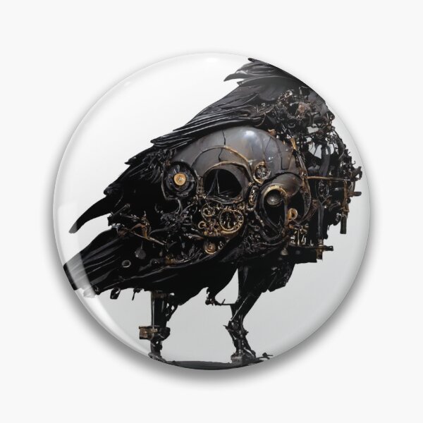Item preview, Steampunk Raven designed and sold by PoeticPixels.
