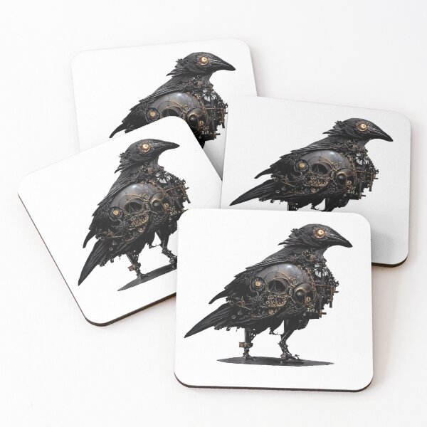 Item preview, Steampunk Raven designed and sold by PoeticPixels.