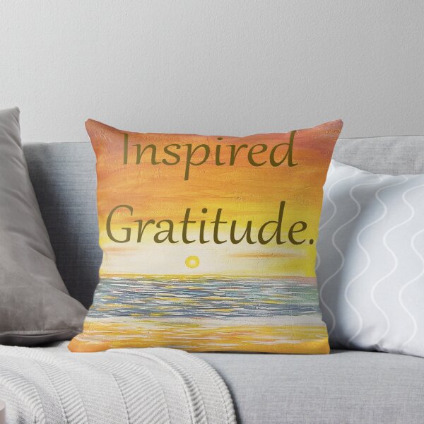 Item preview, Inspired Gratitude Sunset Sunrise designed and sold by Olivia Tatara.