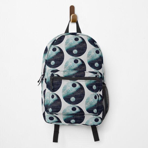 Item preview, Ocean Sea Blue White Yin Yang designed and sold by ChristinasMess.