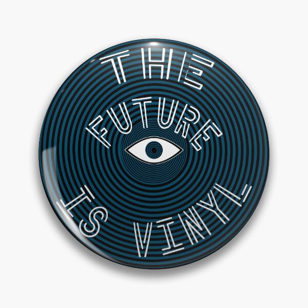 Item preview, The Future Is VINYL - Blue Disk designed and sold by Grepthor.