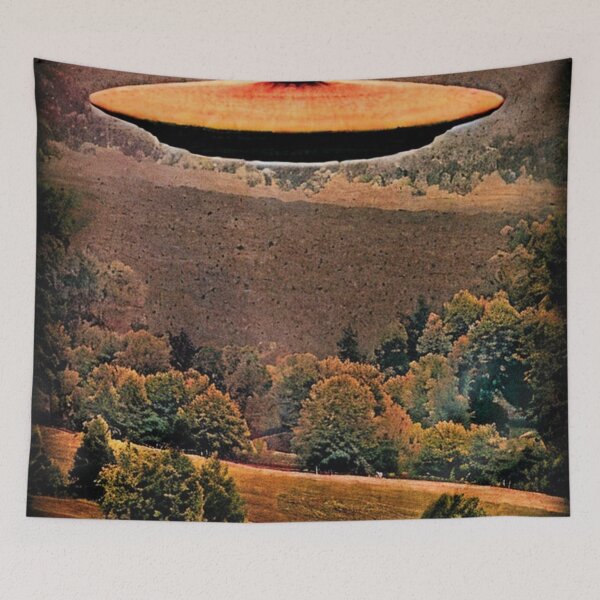 Item preview, Autumn UFO sighting | retro aesthetic  designed and sold by spinolator.