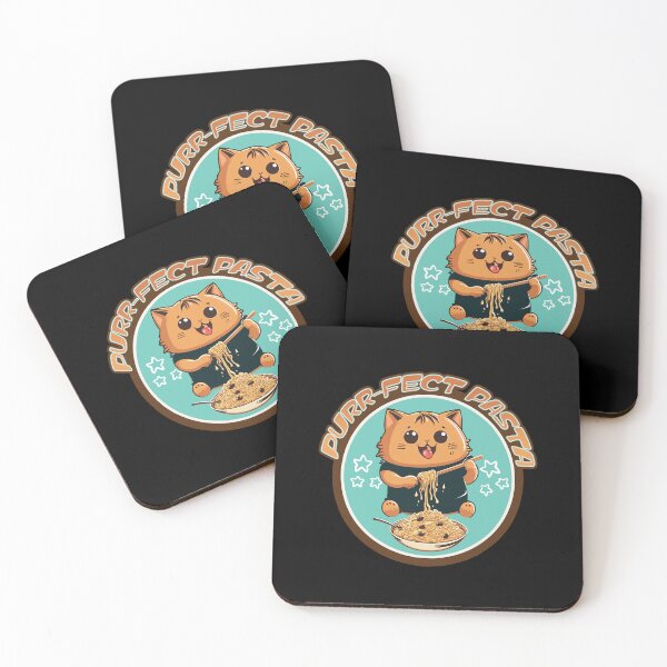 Item preview, Purrfect Pasta Kitten - Spaghetti Eating Cat designed and sold by RailoImage.