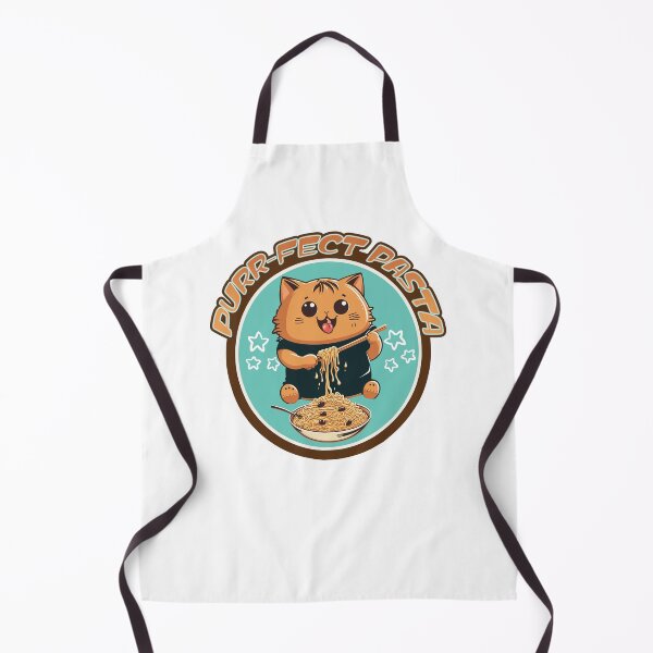 Item preview, Purrfect Pasta Kitten - Spaghetti Eating Cat designed and sold by RailoImage.