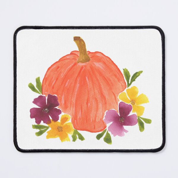 Item preview, Pumpkin Flowers designed and sold by wildtangents.