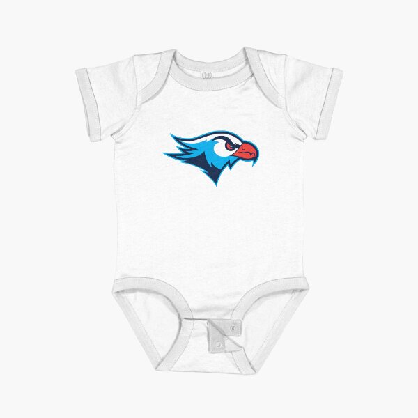 Lackawanna College Cyan Falcon (e-sports) Short Sleeve Baby One-Piece