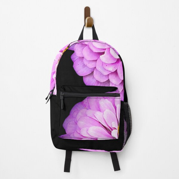 Item preview, Purple Flower Zinnia on Black designed and sold by TheArtyOne11.