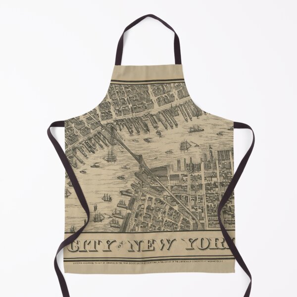 Item preview, The City of New York - 1879 Map - Detail  designed and sold by boltjesdesign.