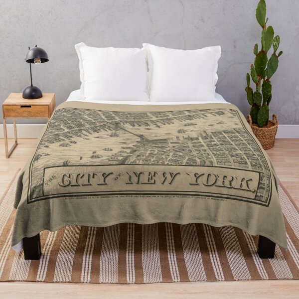 Item preview, The City of New York - 1879 Map - Detail  designed and sold by boltjesdesign.
