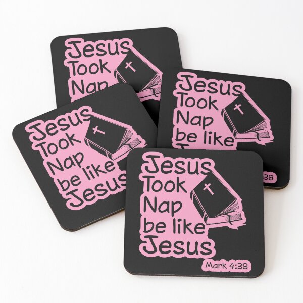 Item preview, Jesus Took Naps Be Like Him Mark 4:38 designed and sold by MessiahMart.
