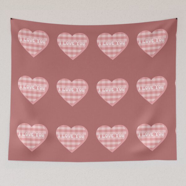 Item preview, Plaid Heart - I Love You designed and sold by SimplyMe-Plus.