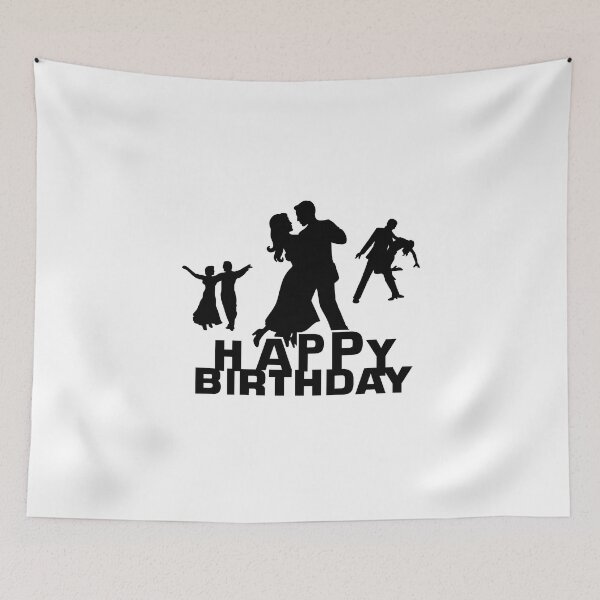 Item preview, Birthday T-Shirt, Happy Birthday T-shirt, tango dance theme, Birthday Gift, Design for Man and Ladies ,Boy and Girl ,Classic T-Shirt Gift designed and sold by sixday 7day.
