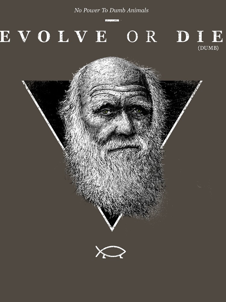 Thumbnail 7 von 7, Essential T-Shirt, EVOLVE OR DIE designt und verkauft von RolandStraller.