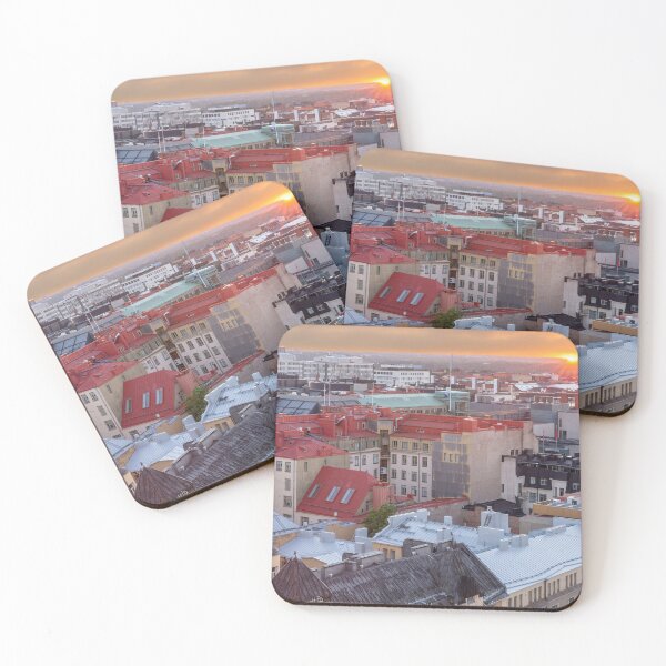 Item preview, Sunset Rays over Design District in Helsinki, Finland. designed and sold by yhelfman.