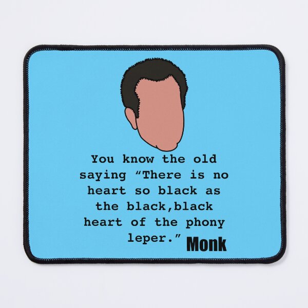 Item preview, Monk phony leper quote designed and sold by Sonofaseacook.