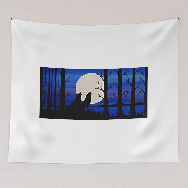Item preview, wolf mates designed and sold by Rachel Olynuk.
